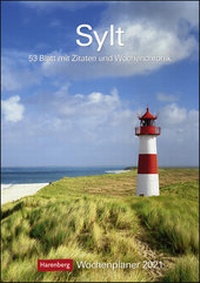 Enlarge image Cover: Sylt Kalender 2021 - Harenberg