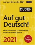 Cover: Duden Auf gut Deutsch! Kalender 2021 - Harenberg