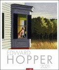 Cover: Edward Hopper Kalender 2021 - Weingarten