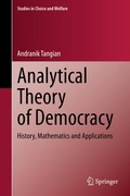 Cover: Analytical Theory of Democracy - Springer
