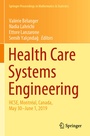 Cover: Health Care Systems Engineering - Springer