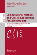 Cover: Computational Methods and Clinical Applications for Spine Imaging - Springer