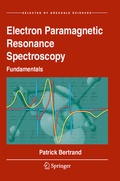 Cover: Electron Paramagnetic Resonance Spectroscopy - Springer
