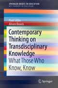 Cover: Contemporary Thinking on Transdisciplinary Knowledge - Springer
