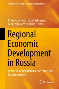 Abbildung von: Regional Economic Development in Russia - Springer
