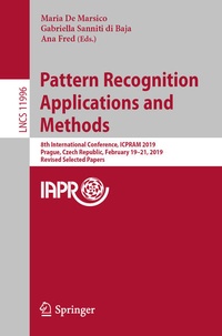 Enlarge image Cover: Pattern Recognition Applications and Methods - Springer