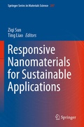Cover: Responsive Nanomaterials for Sustainable Applications - Springer