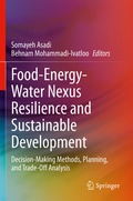 Cover: Food-Energy-Water Nexus Resilience and Sustainable Development - Springer