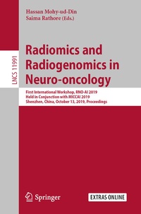 Abbildung von: Radiomics and Radiogenomics in Neuro-oncology - Springer