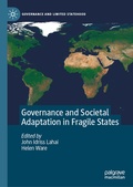 Cover: Governance and Societal Adaptation in Fragile States - Palgrave Macmillan