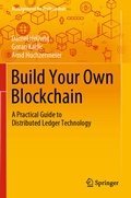 Cover: Build Your Own Blockchain - Springer