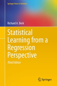 Enlarge image Cover: Statistical Learning from a Regression Perspective - Springer