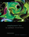 Cover: Employment Law in Context - Oxford University Press