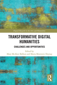 Enlarge image Cover: Transformative Digital Humanities - Routledge
