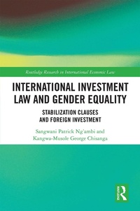 Abbildung von: International Investment Law and Gender Equality - Routledge