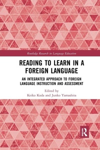 Enlarge image Cover: Reading to Learn in a Foreign Language - Routledge