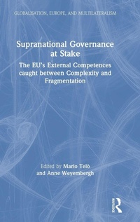 Enlarge image Cover: Supranational Governance at Stake - Routledge