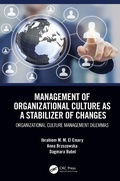 Cover: Management of Organizational Culture as a Stabilizer of Changes - CRC Press