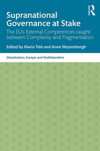 Enlarge image Cover: Supranational Governance at Stake - Routledge