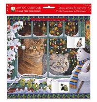 Abbildung von: Lesley Anne Ivory - Snowy Christmas: Megatab, Mintaka and the Snowman Advent Calendar 2021 (with stickers) - Flame Tree Publishing