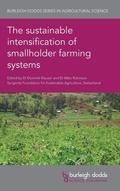 Cover: The sustainable intensification of smallholder farming systems - Burleigh Dodds Science Publishing Limited
