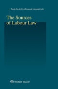 Cover: Sources of Labour Law - Wolters Kluwer