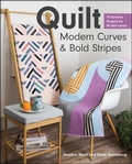 Cover: Quilt Modern Curves & Bold Stripes - Stash Books