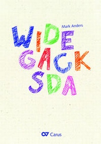Abbildung von: Widegacksda (Partitur) - Carus-Verlag