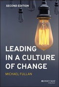 Cover: Leading in a Culture of Change - Wiley