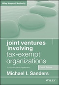 Cover: Joint Ventures Involving Tax-Exempt Organizations, 2019 Cumulative Supplement - Wiley