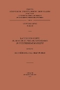 Cover: La version copte du discours pseudo-ephremien In pulcherrimum Ioseph - Peeters Publishers