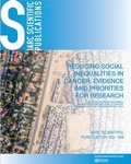 Cover: Reducing Social Inequalities in Cancer: Evidence and Priorities for Research - IARC