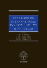 Abbildung von: Yearbook on International Investment Law & Policy 2018 - OUP eBook