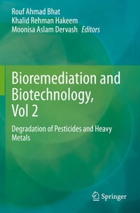 Enlarge image Cover: Bioremediation and Biotechnology, Vol 2 - Springer