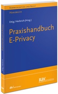 Cover: Praxishandbuch ePrivacy - Fachmedien Recht und Wirtschaft