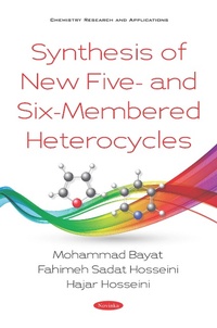 Abbildung von: Synthesis of New Five- and Six-Membered Heterocycles - Nova Science Publishers Inc