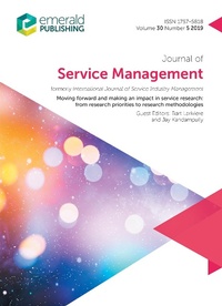 Enlarge image Cover: Moving Forward and Making an Impact in Service Research - Emerald Publishing Limited