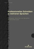 Cover: Professionelles Schreiben in mehreren Sprachen - Peter Lang Verlag