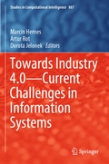 Cover: Towards Industry 4.0 - Current Challenges in Information Systems - Springer