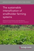 Cover: The sustainable intensification of smallholder farming systems - Burleigh Dodds Science Publishing