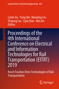 Cover: Proceedings of the 4th International Conference on Electrical and Information Technologies for Rail Transportation (EITRT) 2019 - Springer