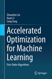 Abbildung von: Accelerated Optimization for Machine Learning - Springer