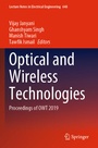 Cover: Optical and Wireless Technologies - Springer