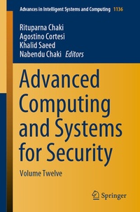 Abbildung von: Advanced Computing and Systems for Security - Springer