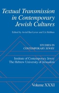 Cover: Textual Transmission in Contemporary Jewish Cultures - Oxford University Press Inc