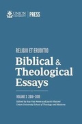 Cover: Biblical & Theological Essays - Union University Press