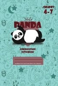 Enlarge image Cover: Hello Panda Primary Composition 4-7 Notebook, 102 Sheets, 6 x 9 Inch Royal Blue Cover - Blurb