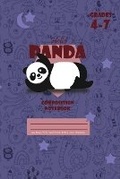 Cover: Hello Panda Primary Composition 4-7 Notebook, 102 Sheets, 6 x 9 Inch Blue Cover - Blurb