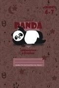 Cover: Hello Panda Primary Composition 4-7 Notebook, 102 Sheets, 6 x 9 Inch Coffee Cover - Blurb