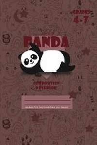 Enlarge image Cover: Hello Panda Primary Composition 4-7 Notebook, 102 Sheets, 6 x 9 Inch Coffee Cover - Blurb